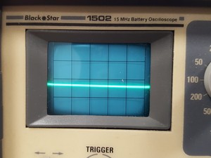 Thumbnail image of Black Star 1502 15MHz Battery Oscilloscope Lab