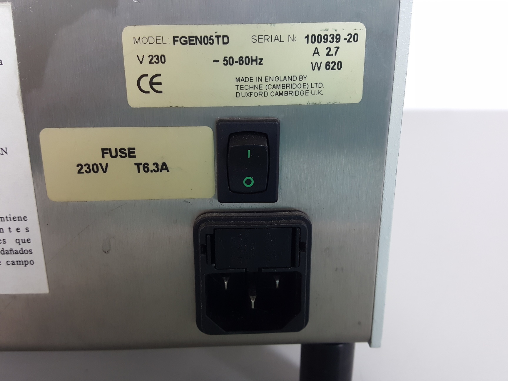 Image of Techne Genius Thermal Cycler FGEN05TD Lab PCR