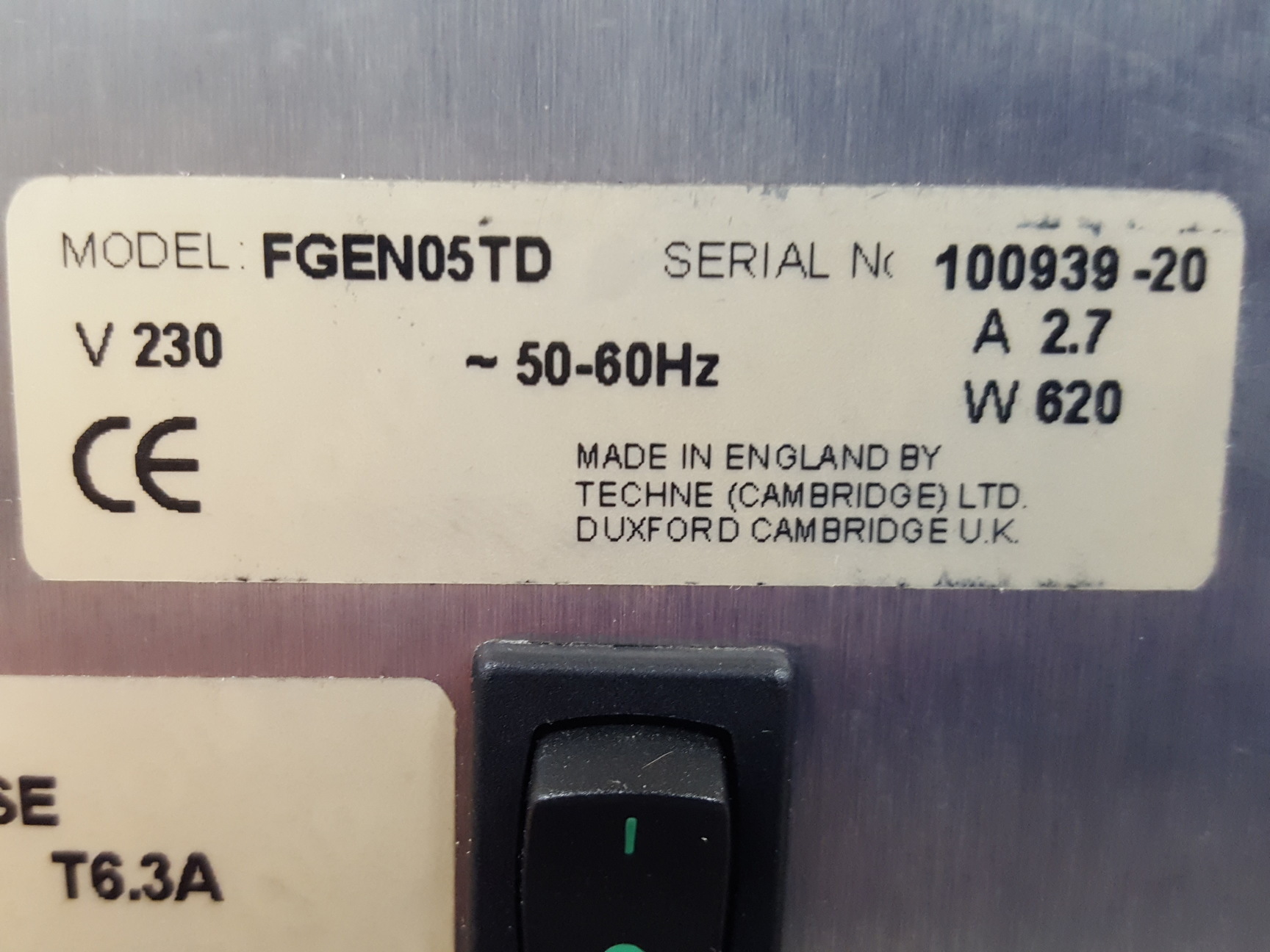 Image of Techne Genius Thermal Cycler FGEN05TD Lab PCR