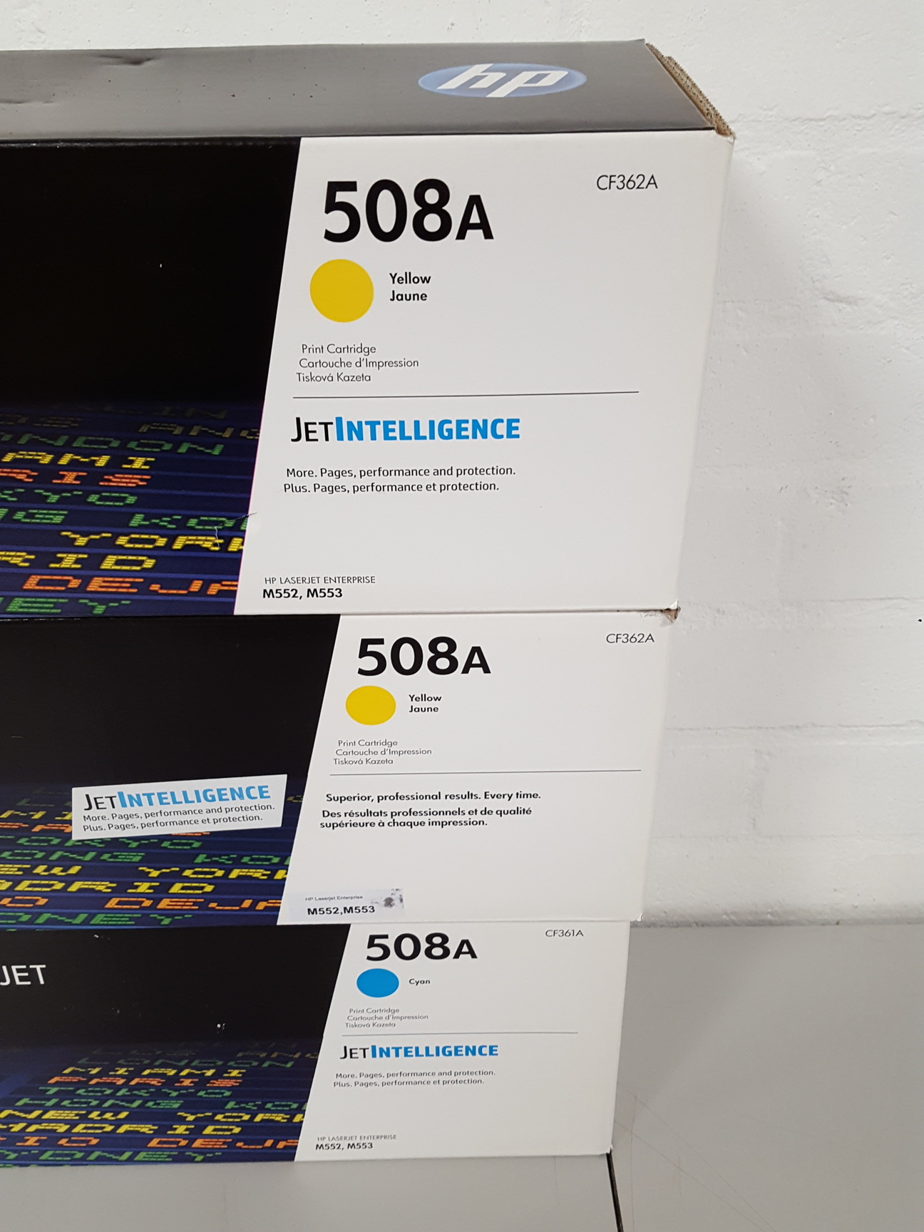 Image of Lot of 6x HP Multi-Color Toner Cartridges 