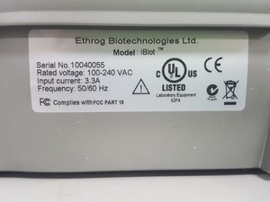 Thumbnail image of Invitrogen iBlot Dry Gel Blotting Transfer System Ethrog Biotechnologies Lab