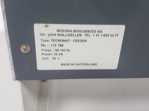 Thumbnail image of Integra Biosciences Technomat Filler Feeder + Stacker System Lab
