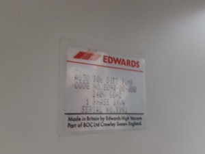 Thumbnail image of Edwards Auto 306 Evaporative Coating System Vacuum Coater Lab