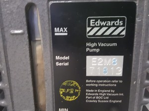 Thumbnail image of Edwards Auto 306 Evaporative Coating System Vacuum Coater Lab