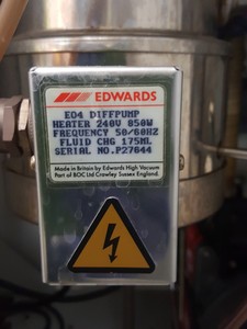 Thumbnail image of Edwards Auto 306 Evaporative Coating System Vacuum Coater Lab