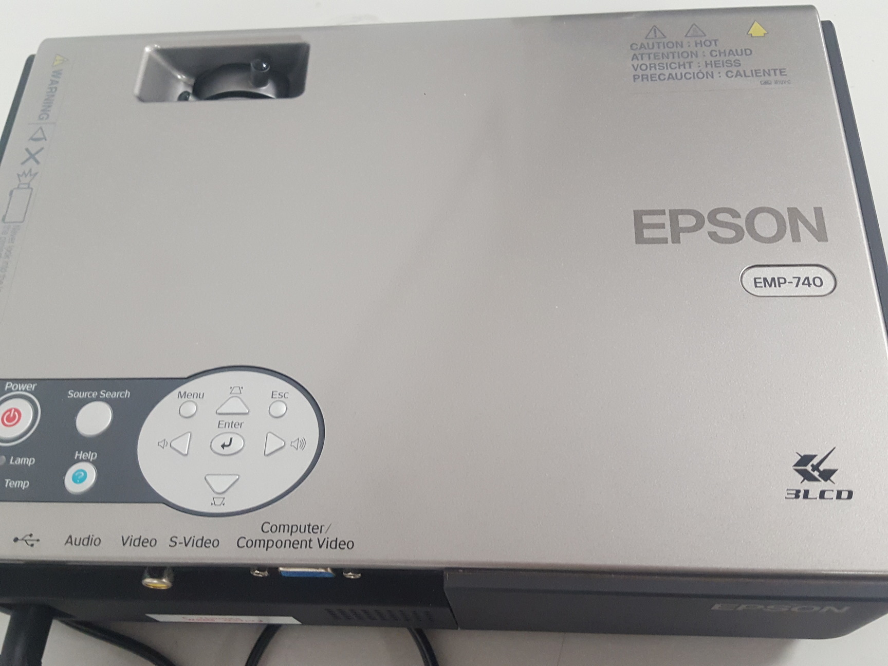 Image of Epson EMP-740 LCD Projector