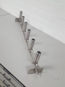 Thumbnail image of Metal Gas / Water / Fluid Distribution Line 6-Way Lab