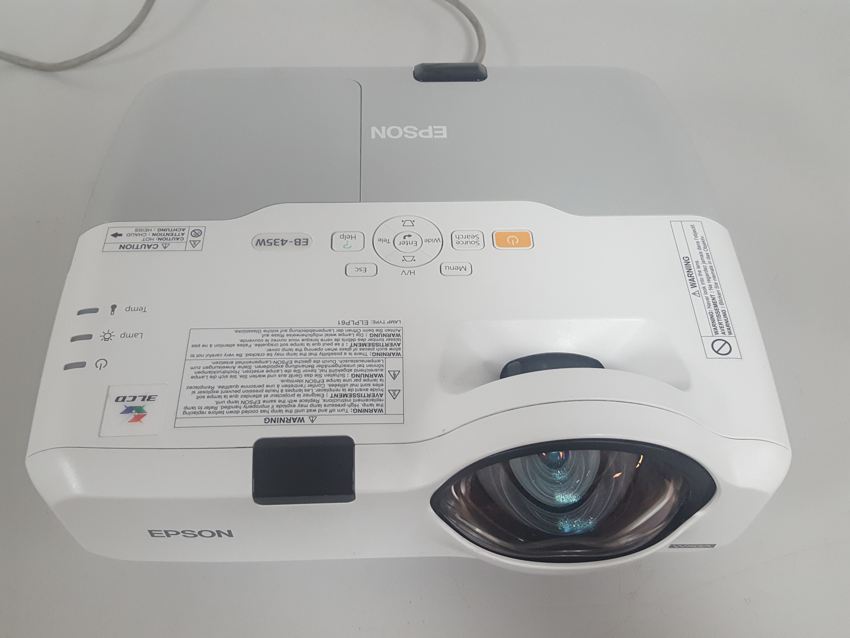 Image of Epson EB-435W LCD Projector