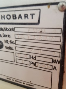 Thumbnail image of Hobart A120 Bench Mixer Lab