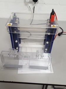 Thumbnail image of Biorad PowerPac 1000 Electrophoresis Power Supply With Mini Protean Plates