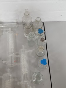 Thumbnail image of Job lot of Distillation Columns + Other Lab Glassware Chemical Engineering