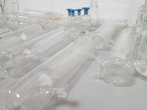 Thumbnail image of Job lot of Distillation Columns + Other Lab Glassware Chemical Engineering