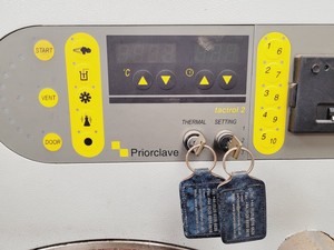 Thumbnail image of Priorclave Tactrol 2 Advanced Autoclave B-QCS-SH200 Lab