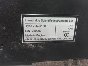 Thumbnail image of Cambridge Scientific 200 series Gas Chromatograph System