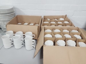 Thumbnail image of Large Job lot of Cups, Dishes, Glasses, Catering, Commercial Kitchenware