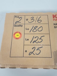 Thumbnail image of 2x Kanthal Super 3/6 Molybdenum Disilicide Oven / Furnace Element 500-1900C