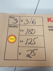 Thumbnail image of Kanthal Super 3/6 Molybdenum Disilicide (Lot of 3)  Oven / Furnace Element