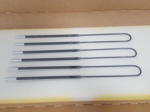 Thumbnail image of Kanthal Super 3/6 Molybdenum Disilicide (Lot of 3)  Oven / Furnace Element