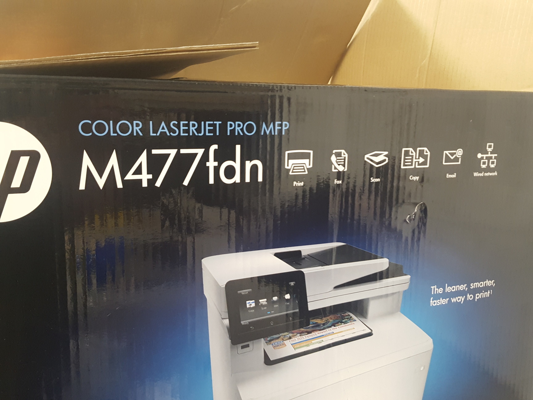 Image of HP Pro MFP M477FDN Color LaserJet Printer