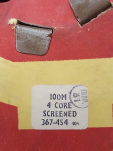 Thumbnail image of Batty Multi-Core Unshielded (7/0.254mm) Cable, 4-core screened, 