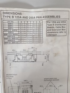 Thumbnail image of Eaton Memshield 2 Type B BM81 TPN Distribution Board