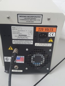 Thumbnail image of Misonix Sonicator XL2020 Ultrasonic Liquid Processor + Probe Lab