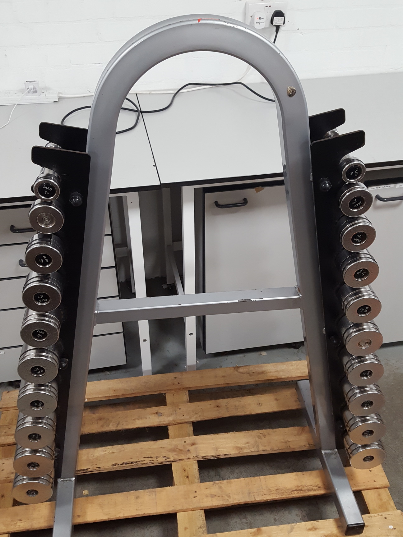 Image of Pure Vertical Dumbbell Stand (10 Pairs)