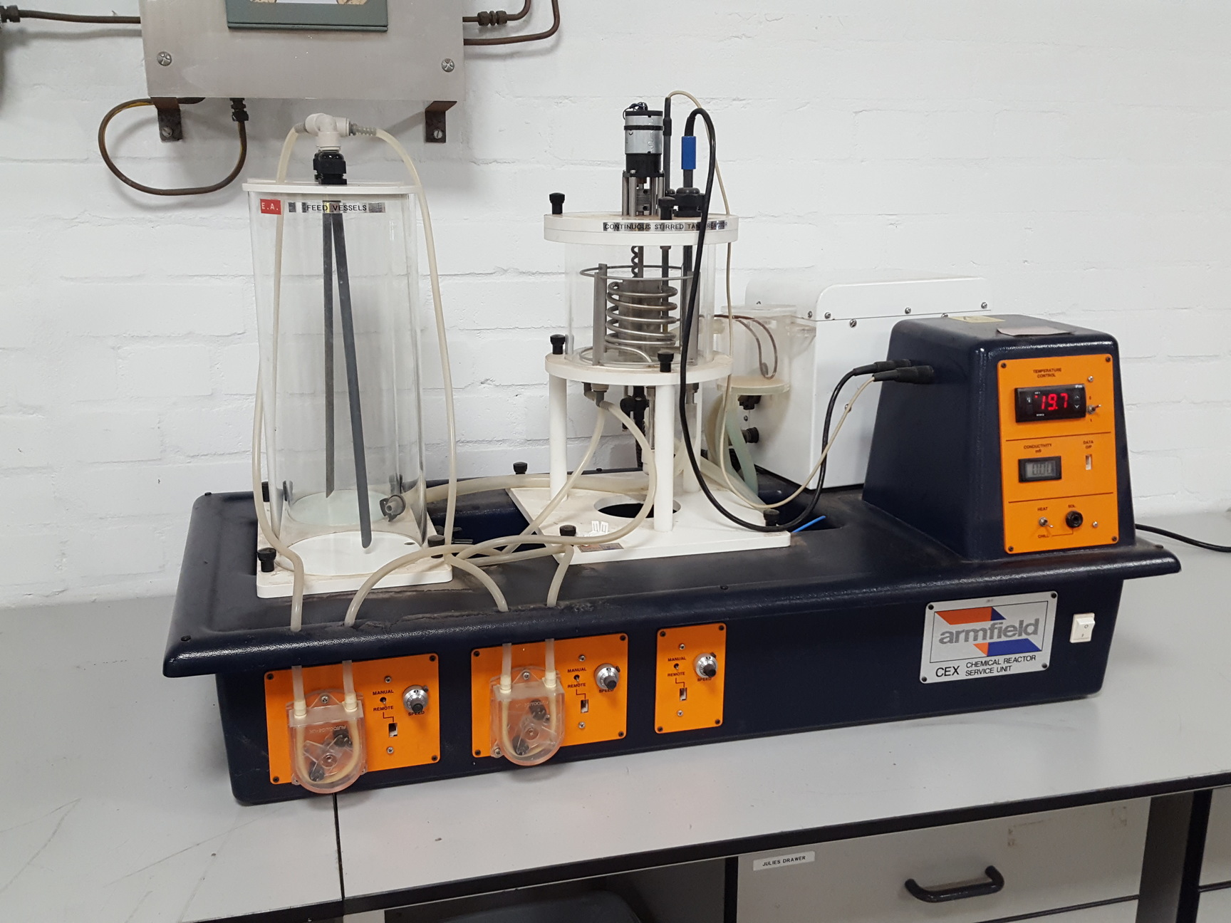 Image of Armfield CEX Chemical Reactor Service Unit Teaching Lab Engineering