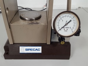 Thumbnail image of Specac Hydraulic Press Lab Pellet Press FTIR Spares or Repairs Lab
