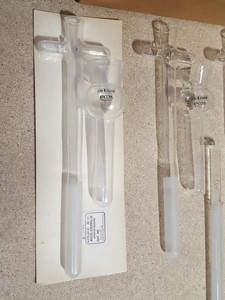 Thumbnail image of Job Lot 150 Glass Test Tubes & Stoppers Glassware Homogenisers Lab