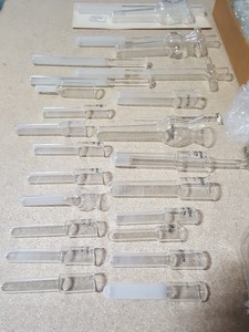 Thumbnail image of Job Lot 150 Glass Test Tubes & Stoppers Glassware Homogenisers Lab