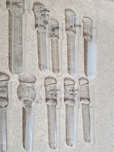Thumbnail image of Job Lot 150 Glass Test Tubes & Stoppers Glassware Homogenisers Lab