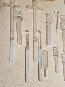Thumbnail image of Job Lot 150 Glass Test Tubes & Stoppers Glassware Homogenisers Lab