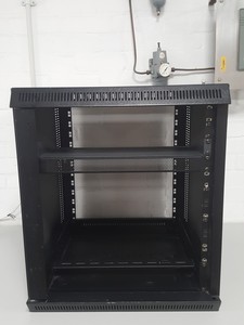 Thumbnail image of Black 19" Server Rack 12U / 53.4CM +2 Trays & 1 Vented Back Plate