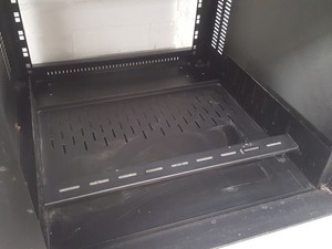 Thumbnail image of Black 19" Server Rack 12U / 53.4CM +2 Trays & 1 Vented Back Plate