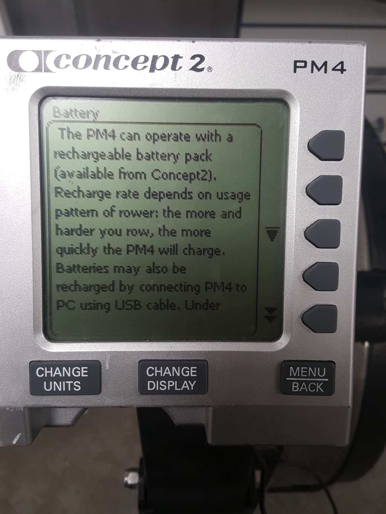 Image of Concept 2 Model D Rowing Machine Indoor With PM4 Monitor Gym Commercial
