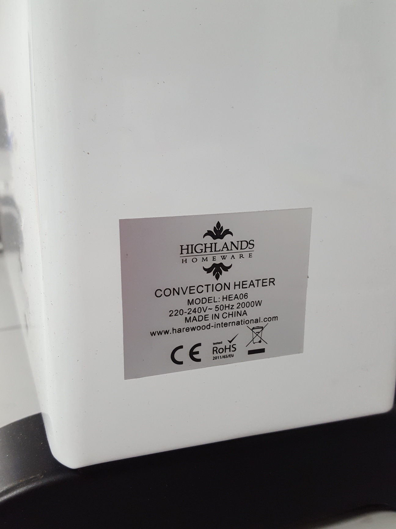 Image of Highlands Homeware HEA06 & Igenix IG5250 Convection Heater (Lot of 5)