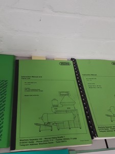 Thumbnail image of Westfalia Centrifuge Separator CSA 8-06-476, 123 hours, 1995 Build, Lab
