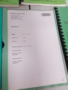 Thumbnail image of Westfalia Centrifuge Separator CSA 8-06-476, 123 hours, 1995 Build, Lab
