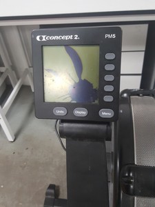 Thumbnail image of Concept 2 Model D Indoor Rower Machine With Broken PM5 Performance Monitor
