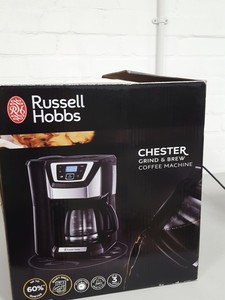 Thumbnail image of Russell Hobbs Chester Grind and Brew Coffee Machine 22000 