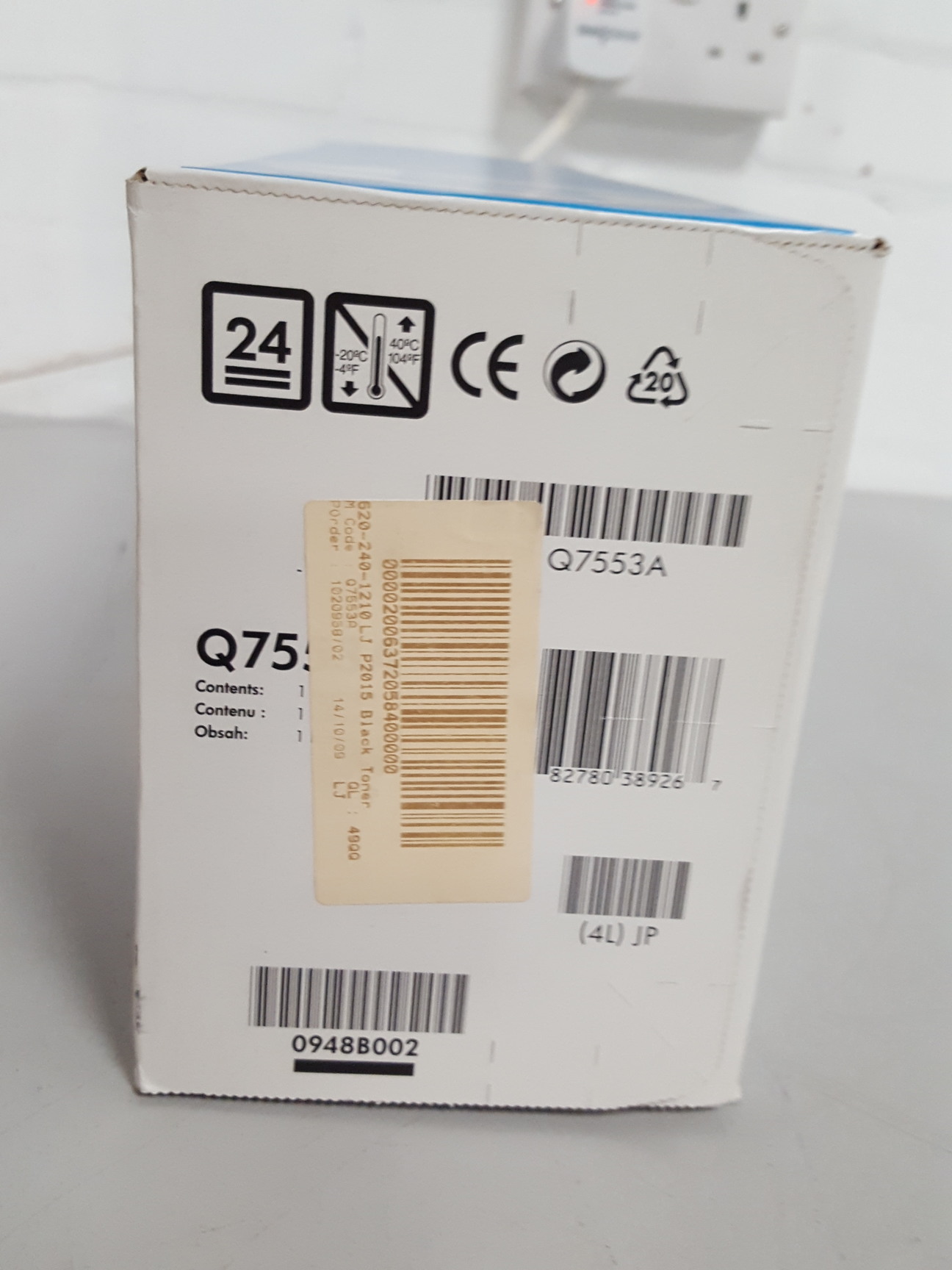 Image of HP 53A Black Original LaserJet Toner Cartridge Q7553-00902