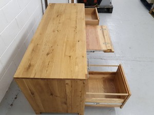 Thumbnail image of Solid Oak Office Desk Furniture