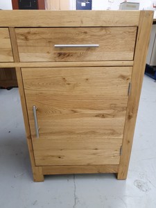 Thumbnail image of Solid Oak Office Desk Furniture
