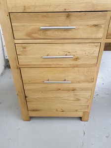 Thumbnail image of Solid Oak Office Desk Furniture