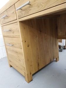Thumbnail image of Solid Oak Office Desk Furniture