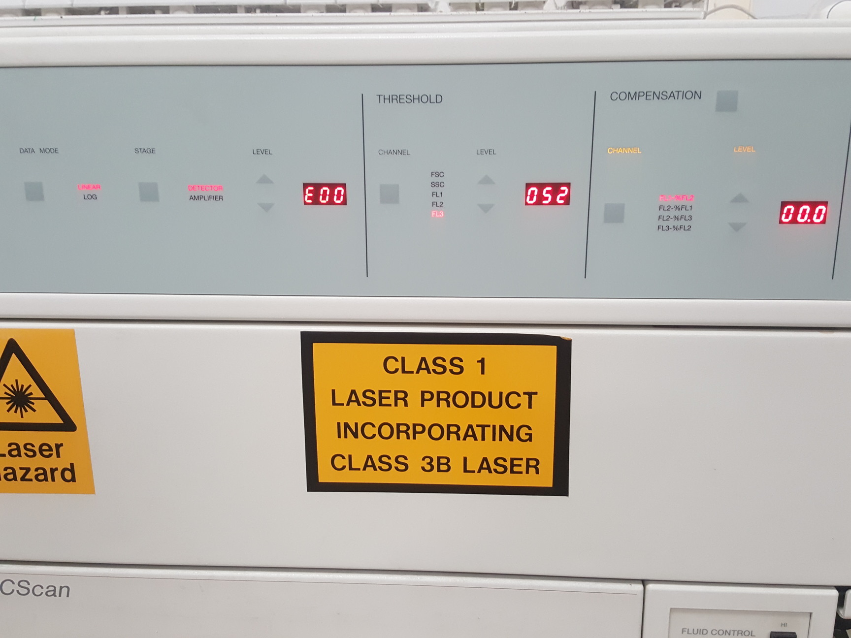 Image of Becton Dickinson FACScan Flow Cytometer + Software & Dongle + Transformer Lab