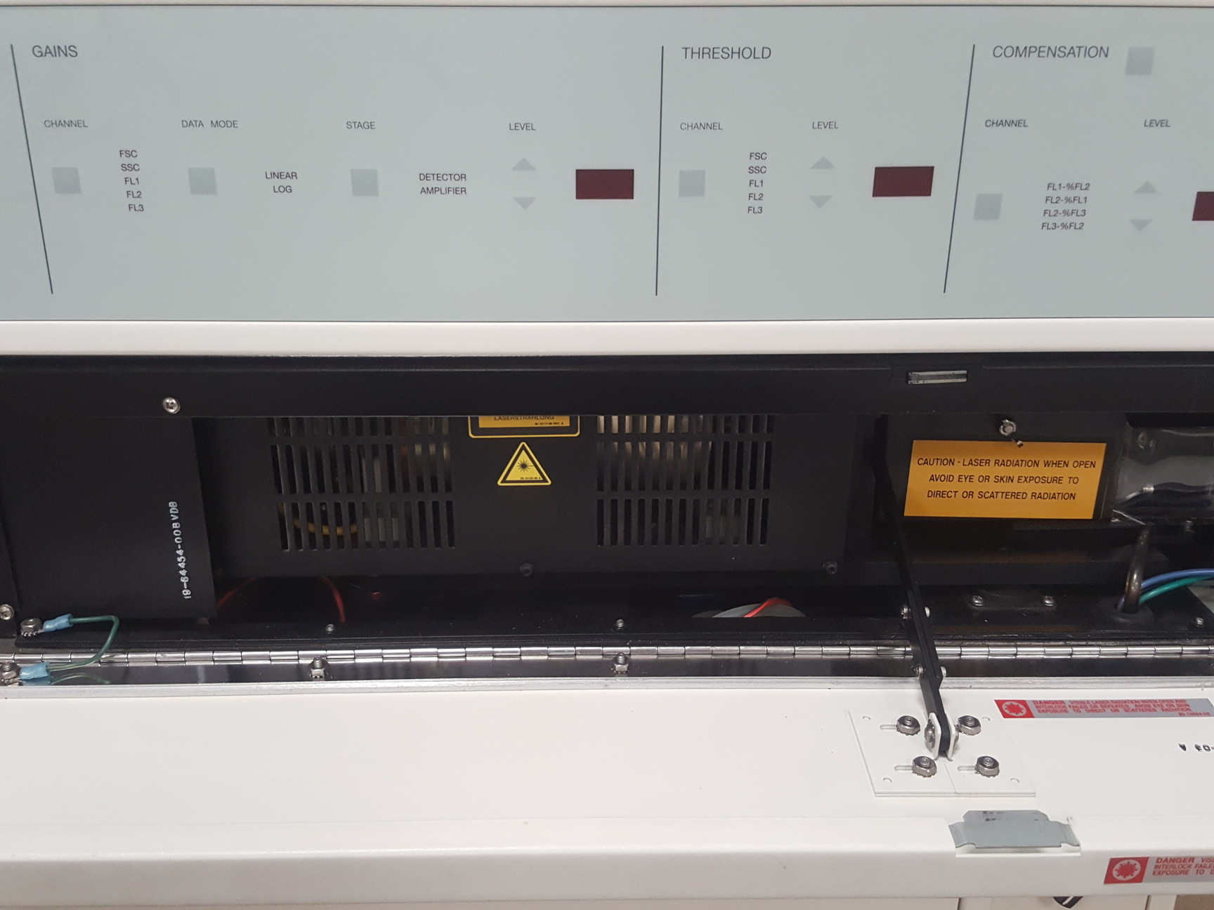 Image of Becton Dickinson FACScan Flow Cytometer + Software & Dongle + Transformer Lab