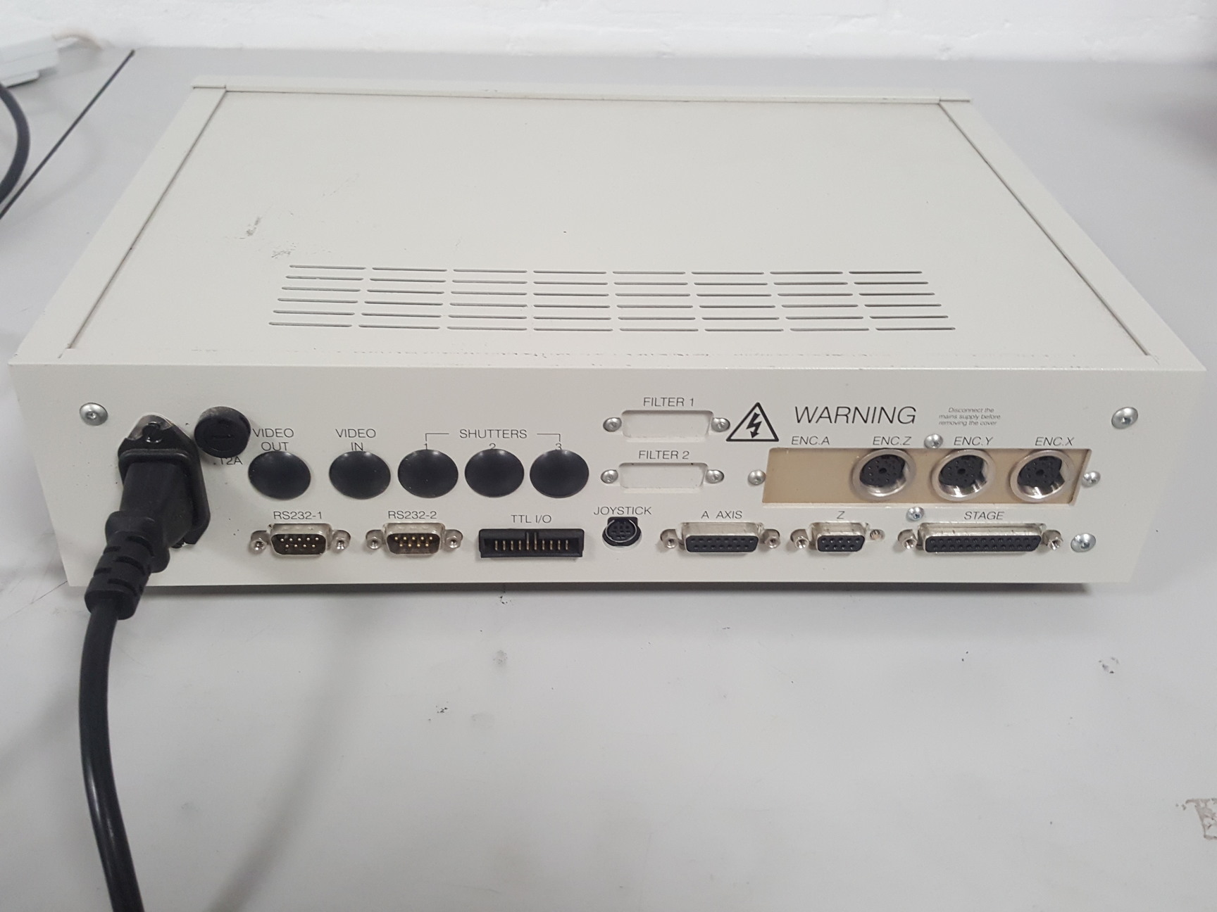 Image of Prior Scientific ProScan H29XYZE Controller With CS152DP 3-Axis Joystick