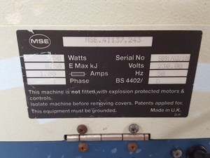 Thumbnail image of MSE Micro Centaur 41137.243 Benchtop Centrifuge Microcentrifuge Lab